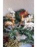 Glittery Christmas Reindeer Decoration Set